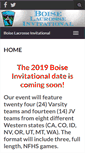 Mobile Screenshot of boiselaxinvitational.com